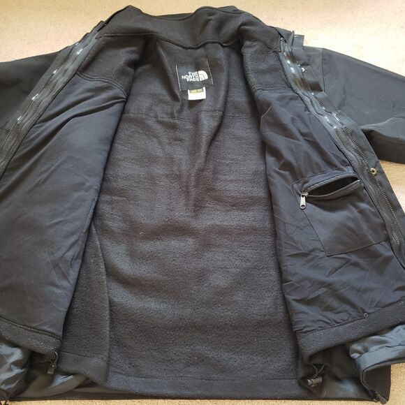 Vintage The North Face Gore Tex Size XL Mens Black Mountain Ski Jacket NO HOOD - Picture 3 of 8